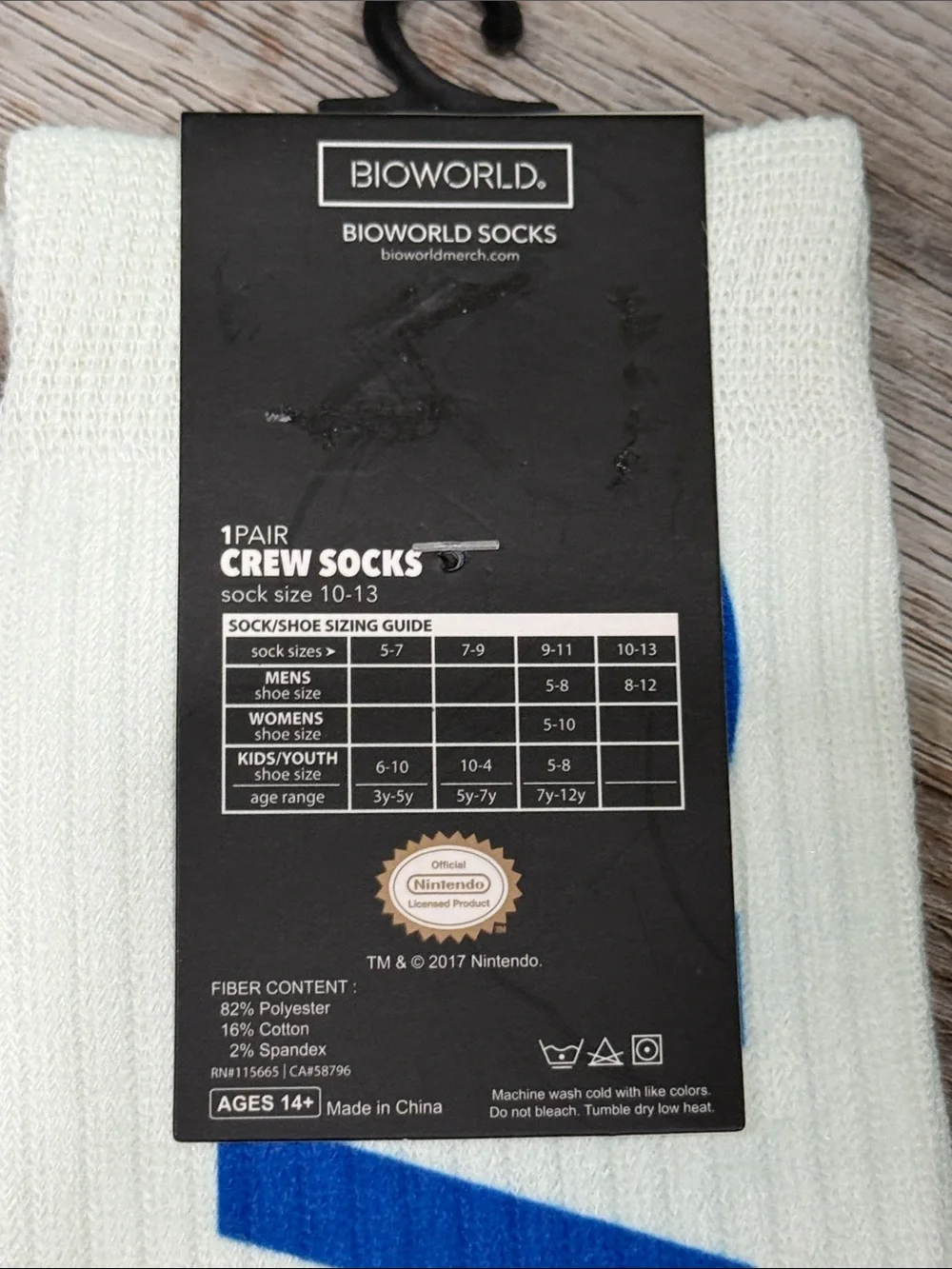 Nintendo Crew Socks Game Boy